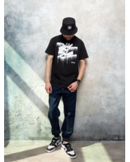 T-SHIRT PAINT SPLASH CZARNY DTS1315