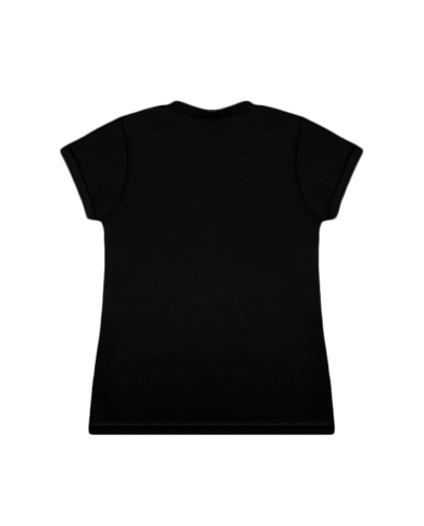 T-SHIRT KLASYK CROWN CZARNY LTS319