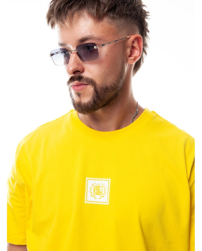 T-SHIRT DIIL STAMP ŻÓŁTY DTS1331