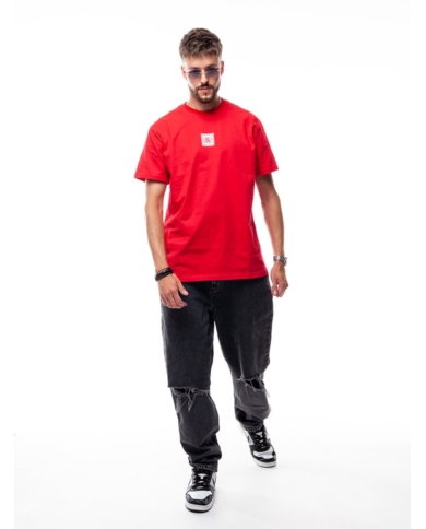 T-SHIRT DIIL STAMP CZERWONY DTS1330