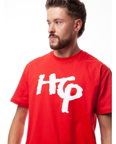 T-SHIRT KLASYK HG CZERWONY DTS1345