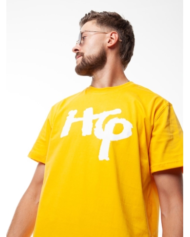 T-SHIRT KLASYK HG ŻÓŁTY DTS1347