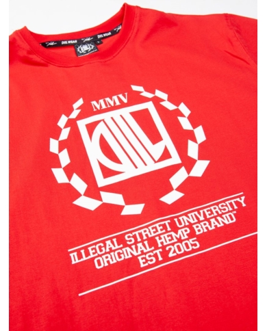 T-SHIRT DIIL LAUR CZERWONY DTS1355