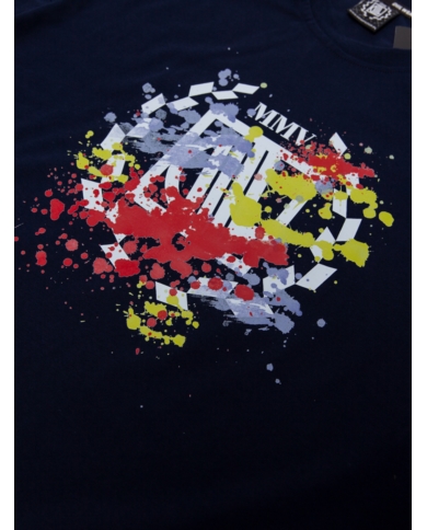 T-SHIRT DIIL SPLASH 01 GRANATOWY DTS1360