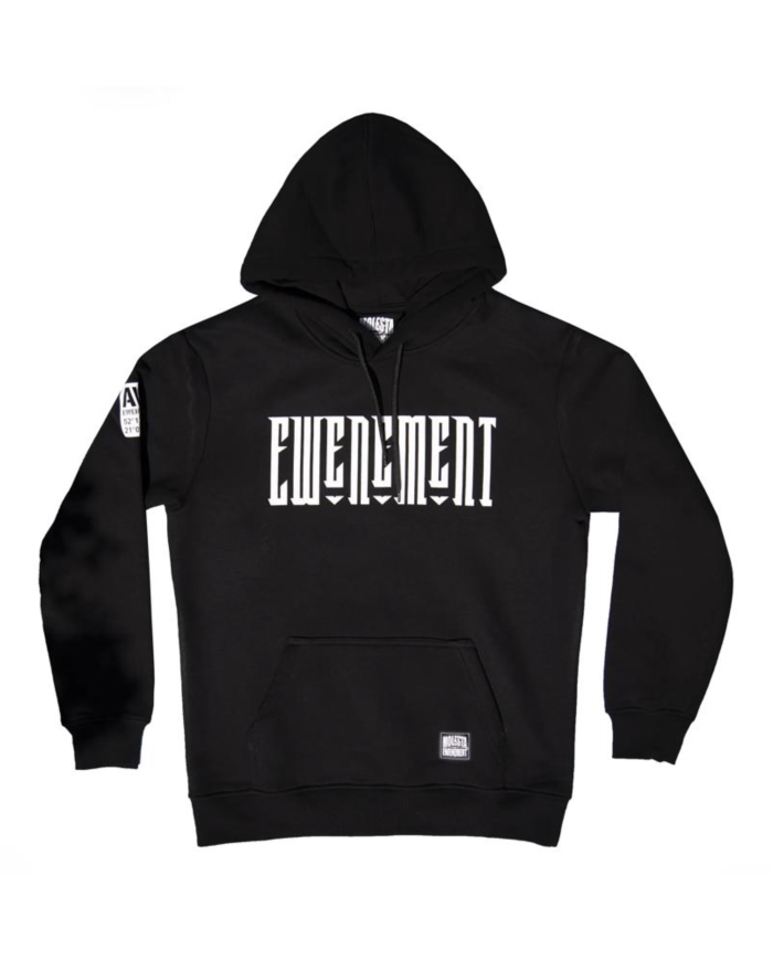 BLUZA KANGURKA EWENEMENT CZARNY EBL05