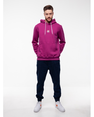 BLUZA KANGURKA SMALL FIOLETOWY DBL835