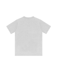 T-SHIRT LAUR KLASYK MELANŻ/CZARNY DTS1405