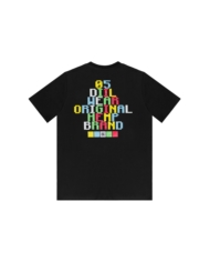 T-SHIRT DIIL PIXEL CZARNY DTS1407