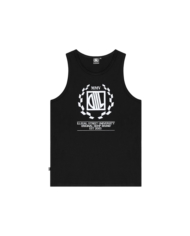 TANK TOP DIIL LAUR CZARNY BIAŁY DTS1409