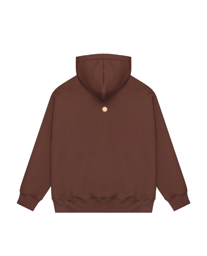 BLUZA KANGURKA LAUR DOUBLE BROWN DBL1390