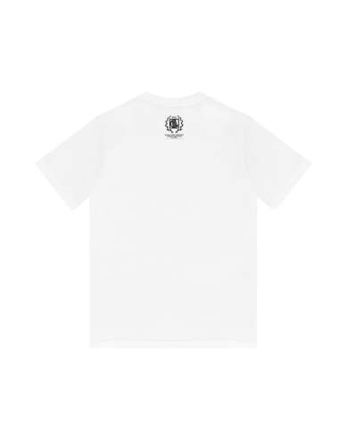 T-SHIRT HWDP NEWSPAPER BIAŁY DTS1428