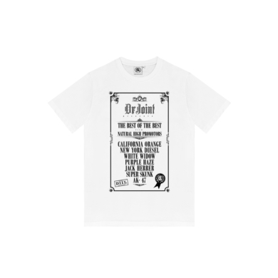 T-SHIRT DR.JOINT BIAŁY DTS1434