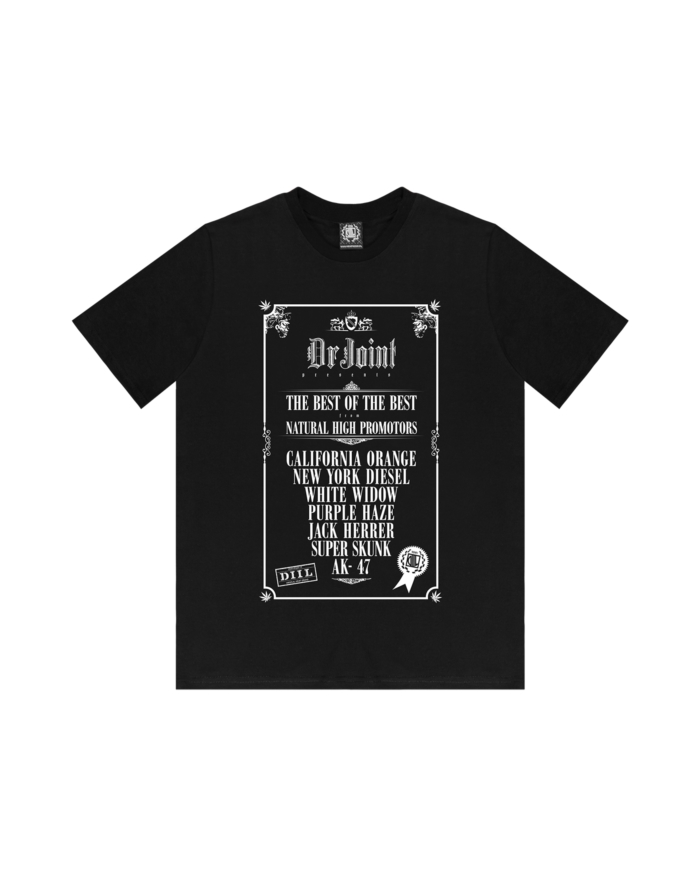 T-SHIRT DR.JOINT CZARNY DTS1435