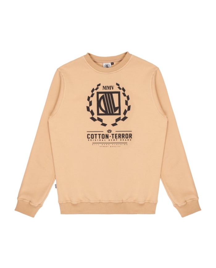 BLUZA KLASYK RACTER BEŻOWY DBL580