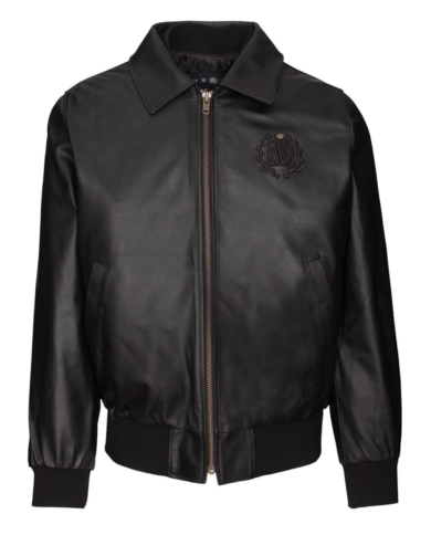 Kurtka skórzana DIIL czarna DKU96