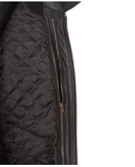 Kurtka skórzana DIIL czarna DKU96