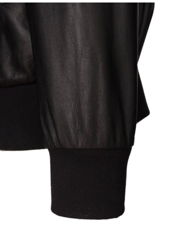 Kurtka skórzana DIIL czarna DKU96