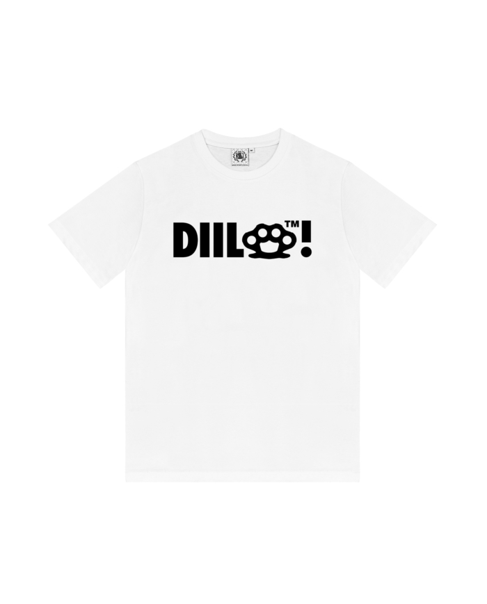 T-SHIRT DIIL KASTET BIAŁY DTS1450