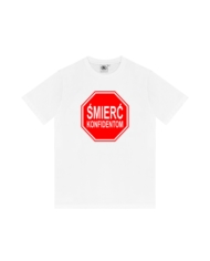 T-SHIRT ŚMIERĆ KONFIDENTOM BIAŁY DTS1448