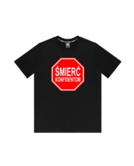 T-SHIRT ŚMIERĆ KONFIDENTOM CZARNY DTS1449
