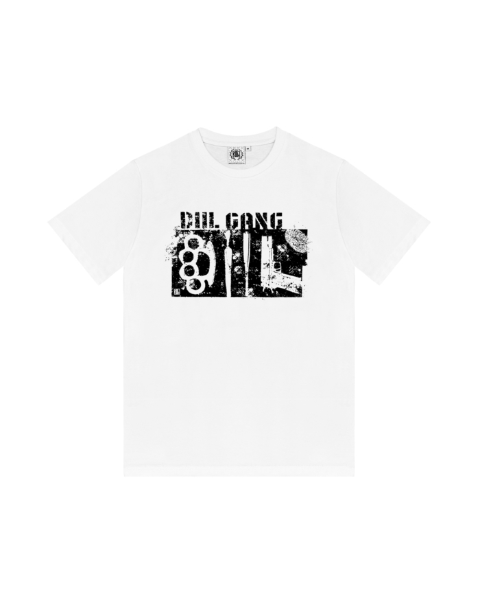 T-SHIRT EQP  BIAŁY DTS1453