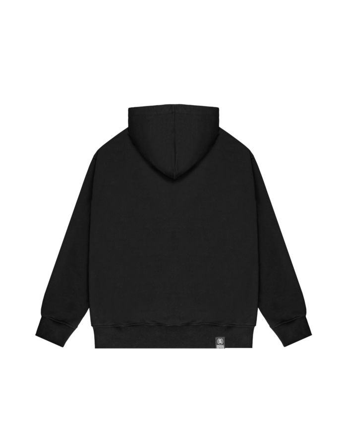 BLUZA KANGURKA HG CHENILLE BLACK DBL1395