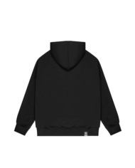 BLUZA KANGURKA HG CHENILLE BLACK DBL1395