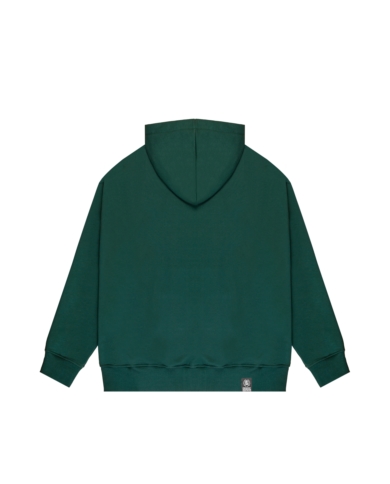 BLUZA KANGURKA HG CHENILLE ROYAL GREEN DBL1396