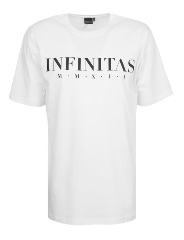 T-shirt INFINITAS biały ITS02