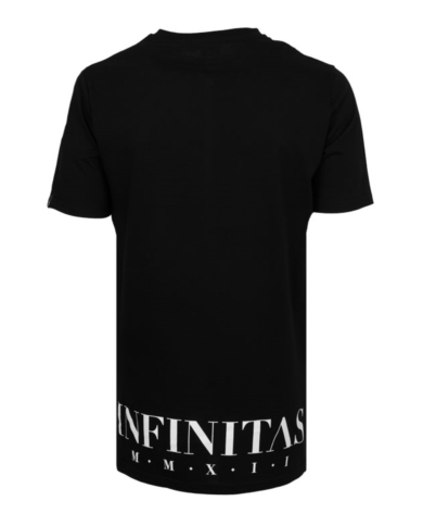 T-shirt LONG SLIM czarny ITS03
