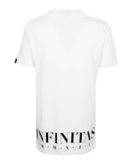 T-shirt LONG SLIM biały ITS04